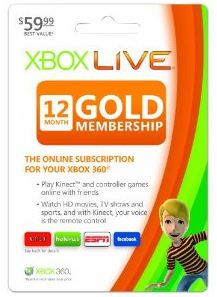 Xbox Live Gold Membership Deals