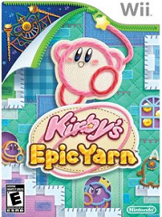 Kirby's Epic Yarn Wii Game