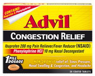 Advil Congestion Relief Coupons