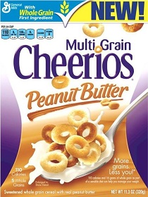 Multi-Grain Peanut Butter Cheerios Coupons
