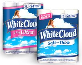 White Cloud Toilet Paper Coupons