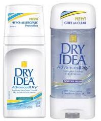 Dry Idea Deodorant Coupons