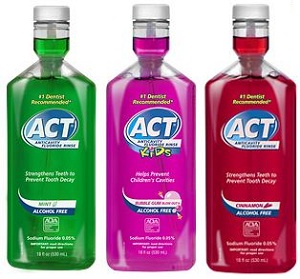 ACT Mouthwash Coupons