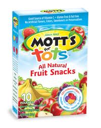 Mott's for Tots Fruit Snacks