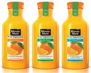 Minute Maid Orange Juice Coupons