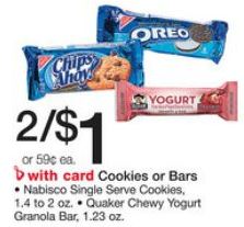 Quaker Granola Bar Coupons