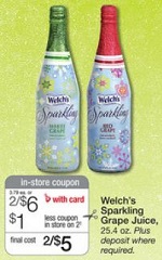 Welch's Sparkling Juice Coupons