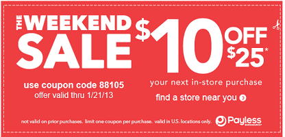 Payless Coupons