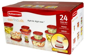 Rubbermaid 24-Piece Deals