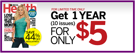 Health Magazine Deals
