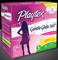 Free Gentle Glide Tampons