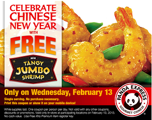 Panda Express Coupons