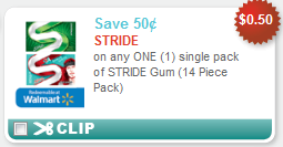 Stride Gum Coupons