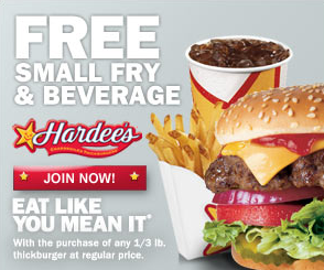 Hardees Coupons