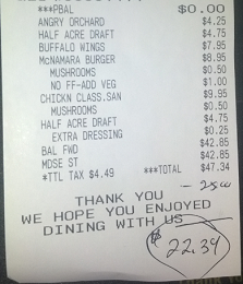McNamera's Restaurant Review