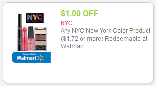 NYC Cosmetics Coupons