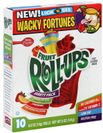 Betty Crocker Fruit Roll-Ups Coupons