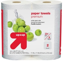 Up & Up Paper Towel Coupons