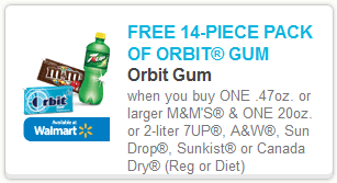 Free Orbit Gum Coupons