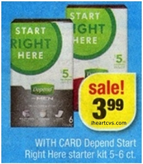 Depend coupons