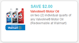 Valvoline Coupons