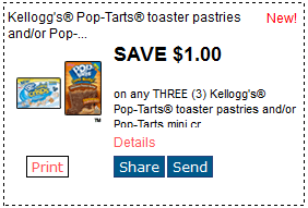 Pop-Tarts Coupons