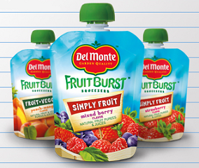 Del Monte Fruit Bursts Coupons