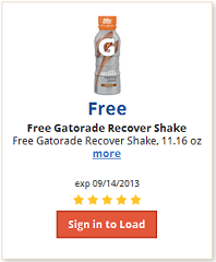 Gatorade Coupons