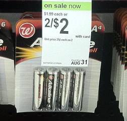 Walgreens Battery Coupons