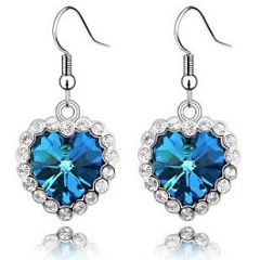 Heart Of The Ocean Earrings