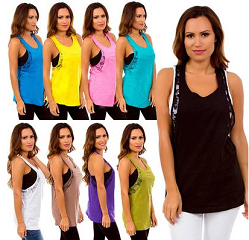 Lace Trim Tank Deals