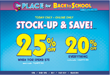 The Children's Place Coupon Codes