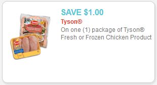 Tyson Chicken Coupons