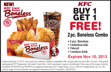 KFC Coupons