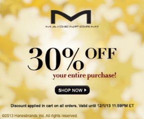Maidenform Black Friday