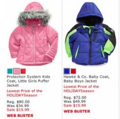 Kids Jacket Deals