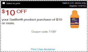 Swiffer Coupons