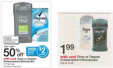 Dove Deodorant Coupons