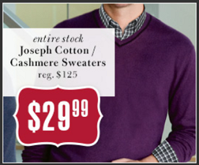 Cashmere Sweater Deals