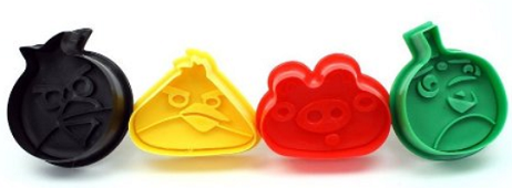 Angry Birds Cookie Cutters