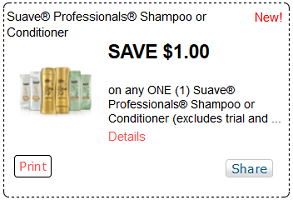 Suave Coupons