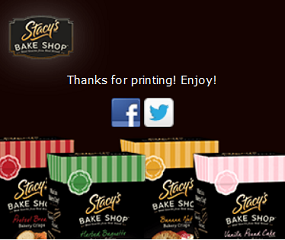 Stacy's Bake Shop Coupons