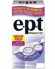 E.P.T. Pregnancy Tests Coupons
