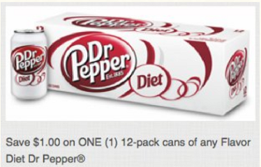 Diet Dr. Pepper Coupons