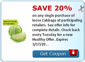 Cabbage Coupons