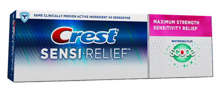Crest Sens -Relief Coupons