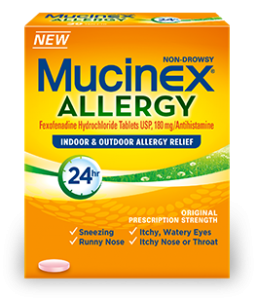 mucinex allergy