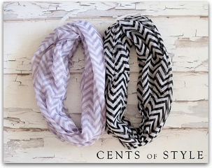 Chevron Infinity Scarf Deals