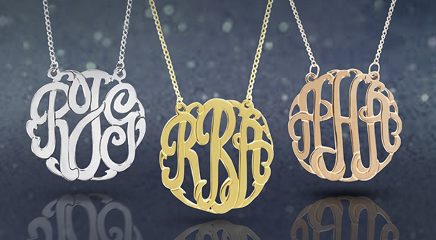 Monogram Necklace Deals
