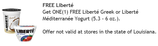 Liberté Greek Yogurt Coupons